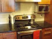 Electric-Stove-West-End-Condo-Edmonton A Kenmore (Electrolux) electric stove in a condo kitchen