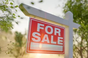 House for sale sign